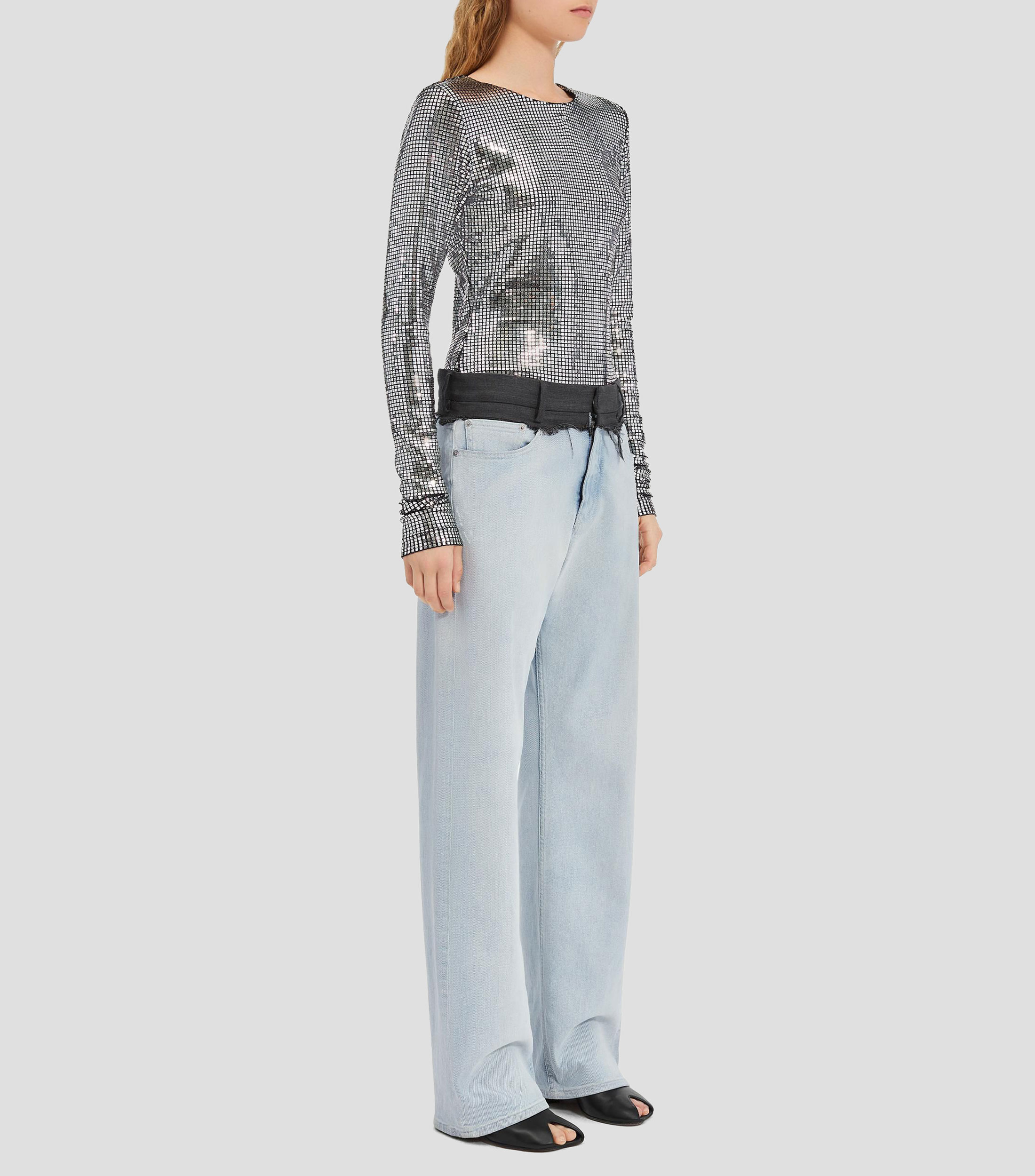 Jeans de corte recto Mujer